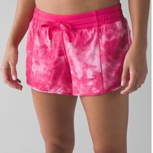 Lululemon Hotty Hot Short. Tidal Trip Boom Juice / Boom Juice. Tie Dye. 4". 8.